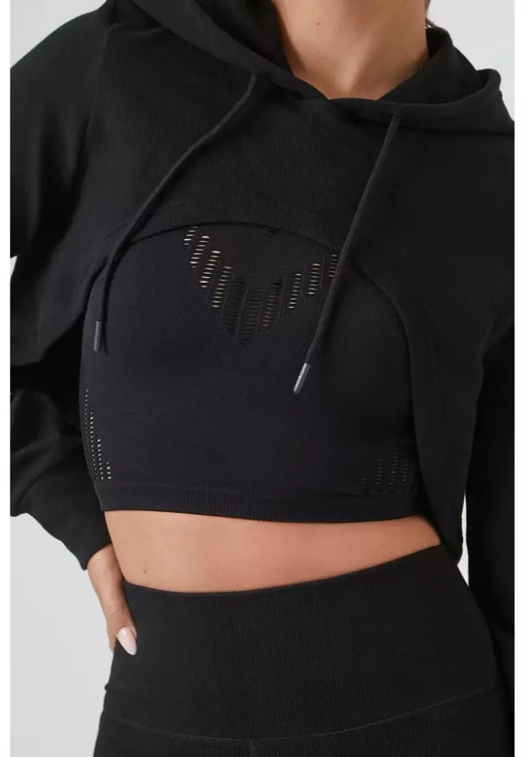Active Seamless Super Cropped Hoodie