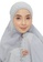 SITI KHADIJAH grey Siti Khadijah Telekung Signature Wardah in Light Grey 8D51DAABDD5258GS_5