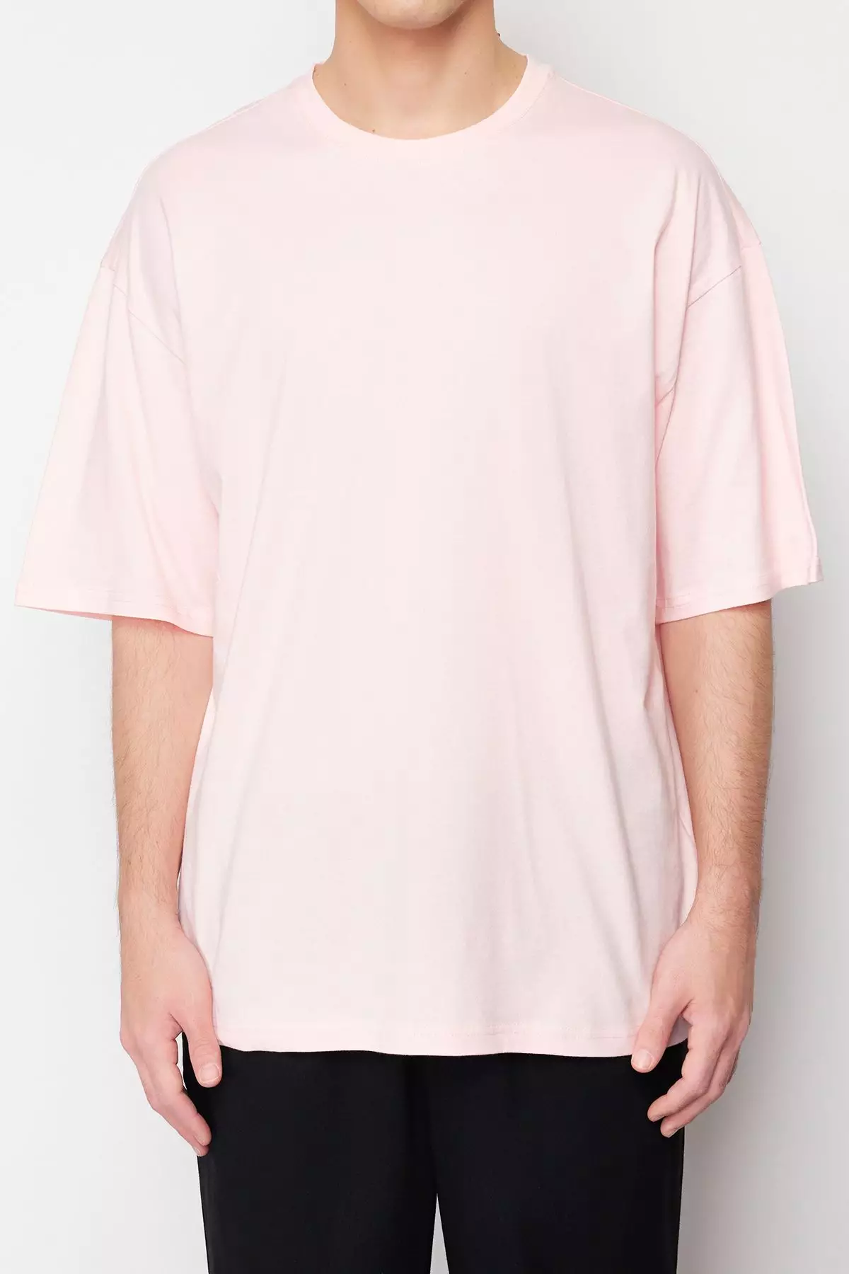 Powder Oversize/Wide Cut Basic 100% Cotton T-shirt TMNSS22TS0318