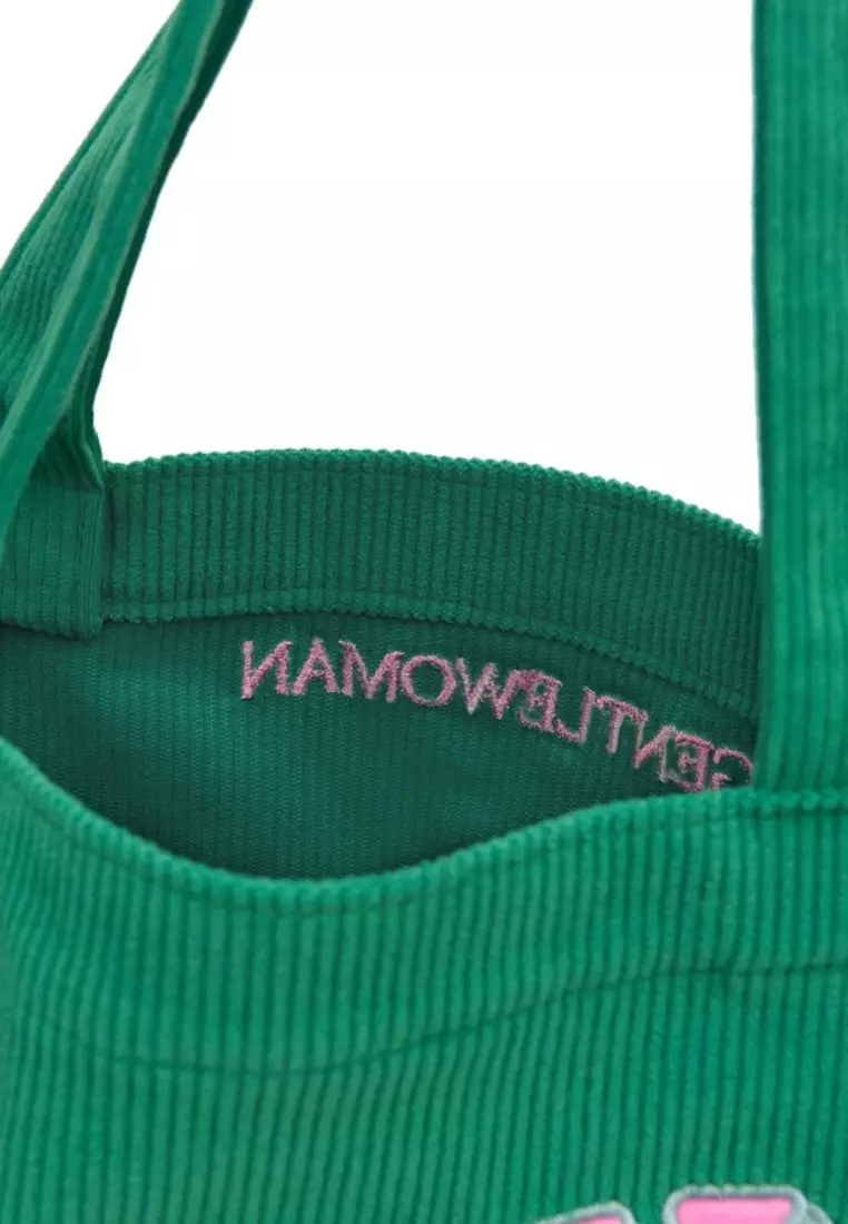 Gentlewoman Corduroy Tote Bag Green