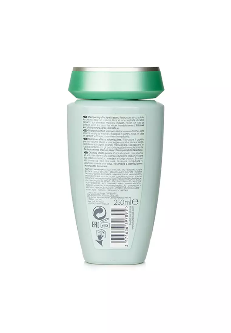 KÉRASTASE - Resistance Bain Volumifique Thickening Effect Shampoo (For Fine Hair) 250ml/8.5oz.