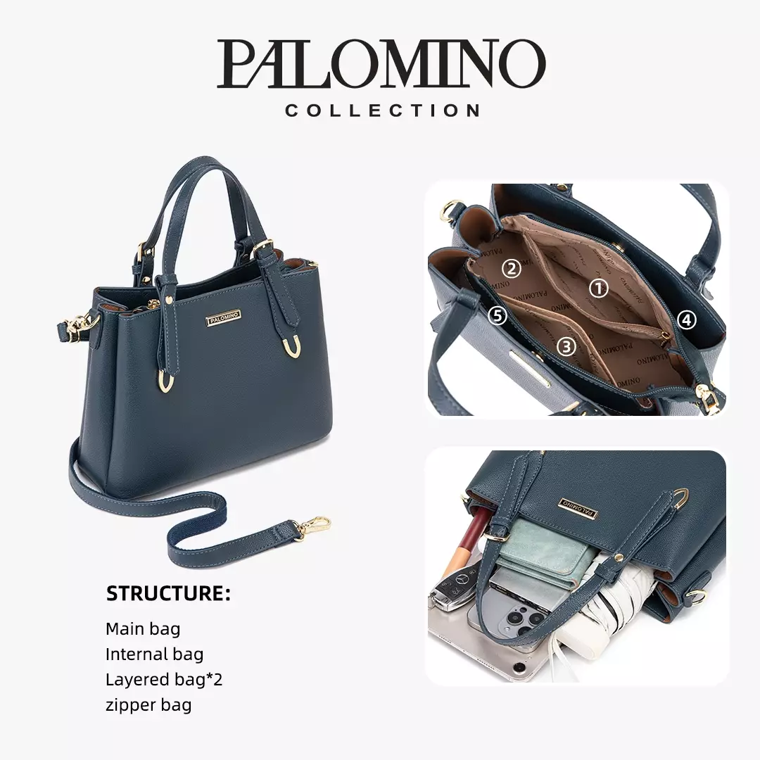 Palomino Lafiya Handbag Wanita Warna Black