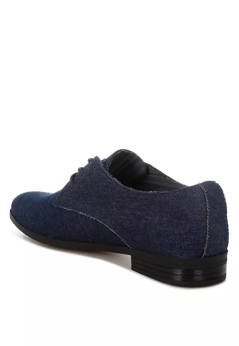 Men's Denim Oxford Shoes
