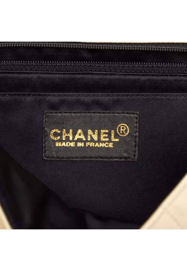 Pre-Loved Chanel Chocolate Bar Lambskin Sport Line Crossbody