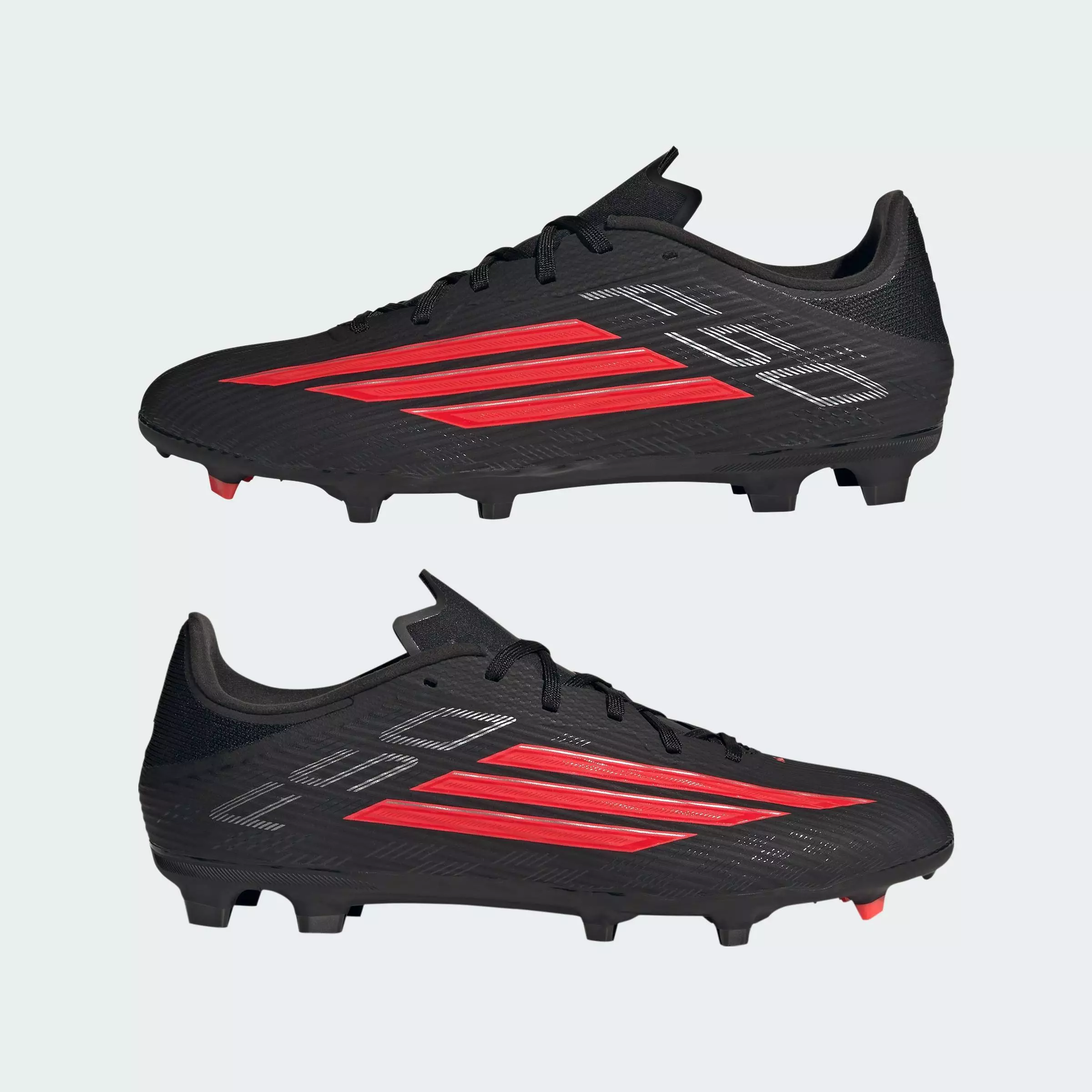 Football F50 LEAGUE Firm Ground / Multi Ground Football Boots Unisex Black JR8989