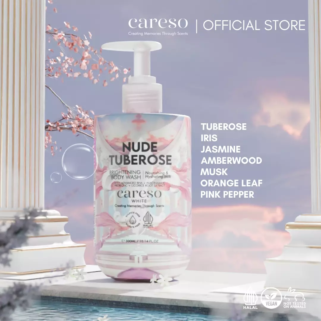 CARESO - Nude Tuberose Body Wash - 300ML
