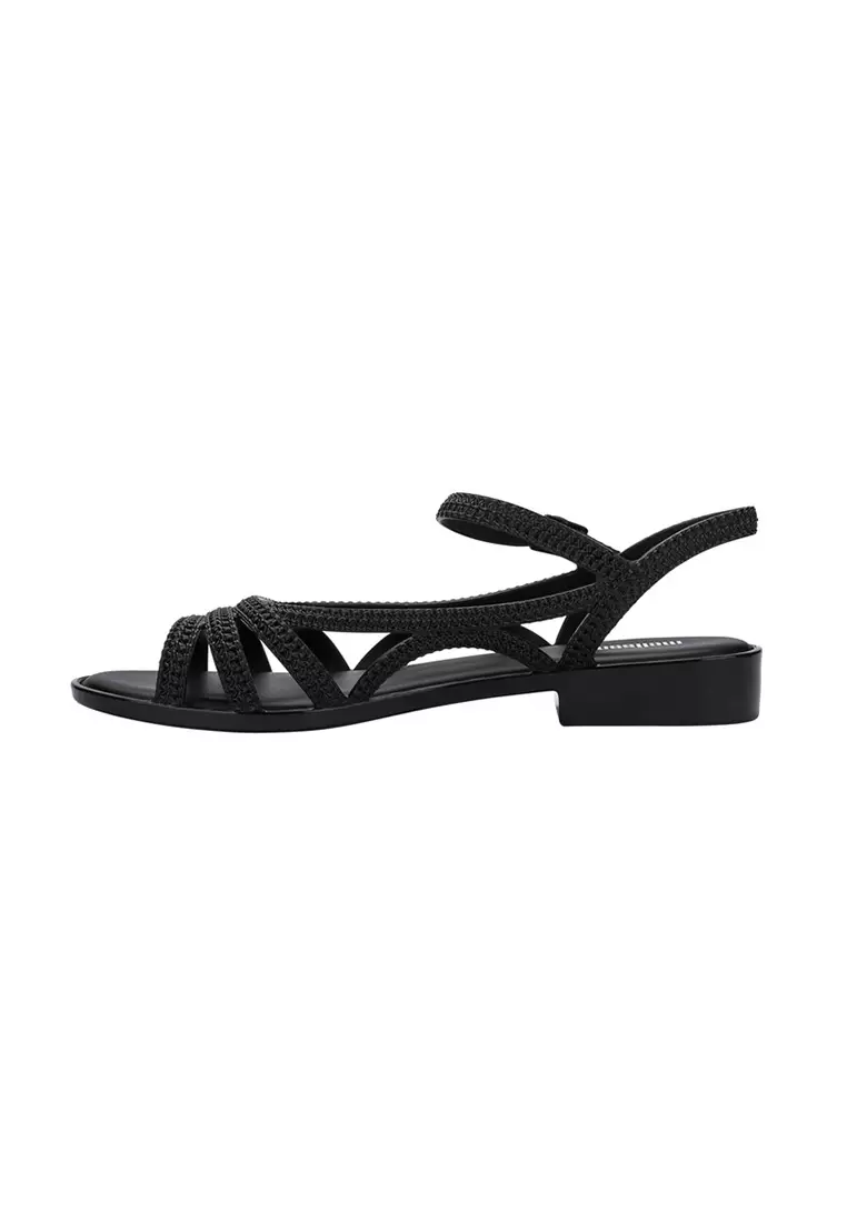 Classy black online sandals