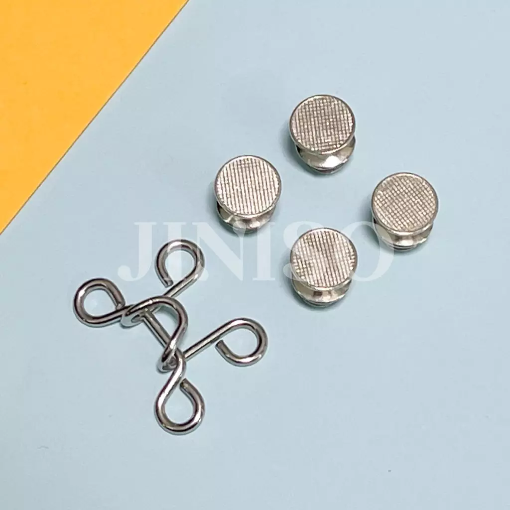 1set Kancing Pengecil Jeans Adjustable Unisex