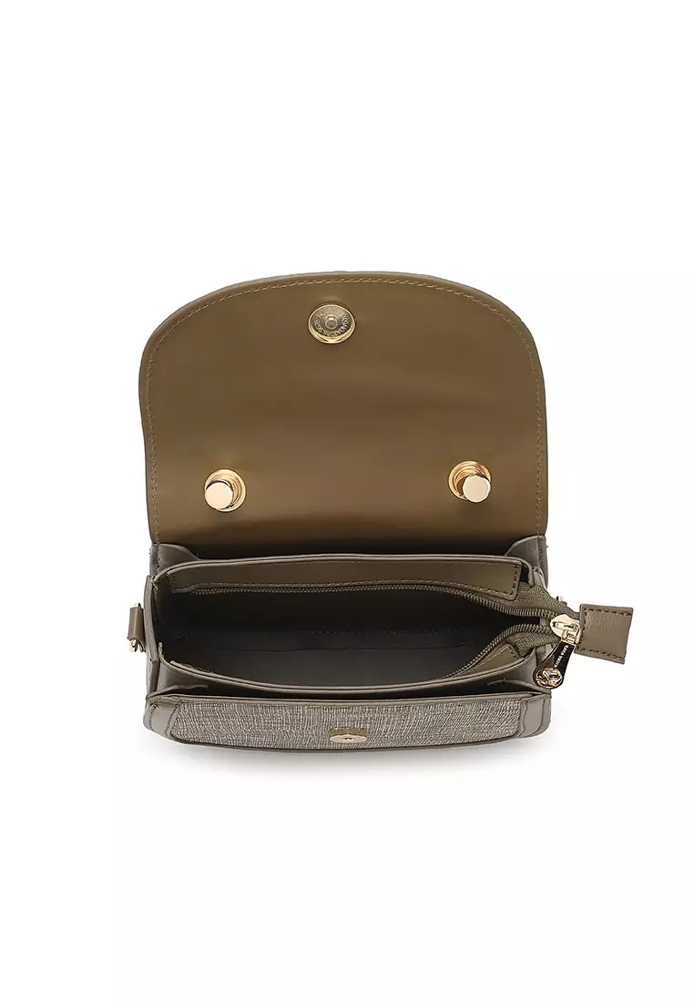 Women's Top Handle Bag / Sling Bag / Crossbody Bag / Shoulder Bag - Fatigue