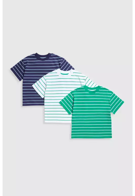 Striped T-Shirts - 3 Pack
