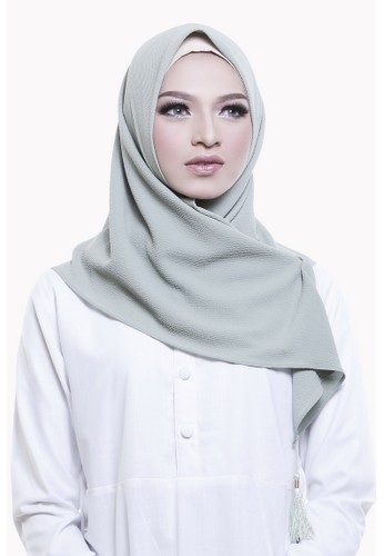 Xylia Hijab Square - Pale Green