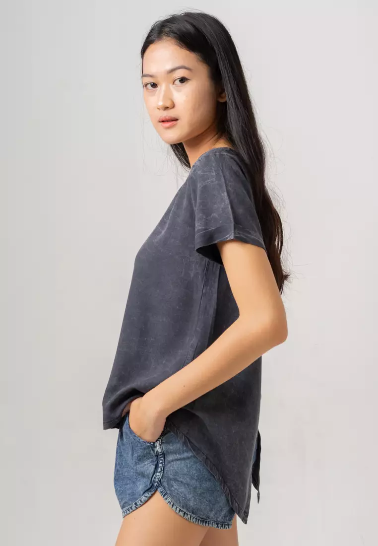 WHITECHAPEL TOP VINTAGE BLACK