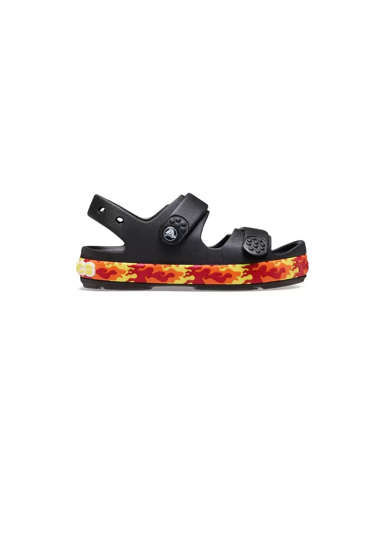Buy Crocs Kids' Crocband Cruiser Flames Sandal in Black 2025