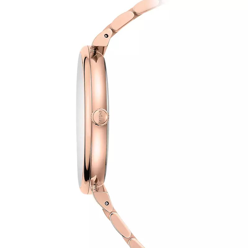 Jam Tangan Pria MIDO Dorada M033.410.33.031.00 Everytime Silver Dial Rose Gold Stainless Steel Strap