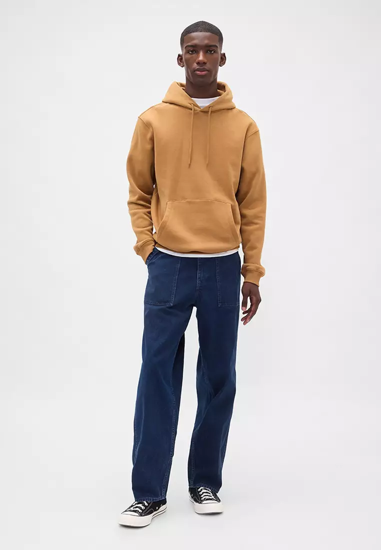 Canvas Baggy Trouser Jeans