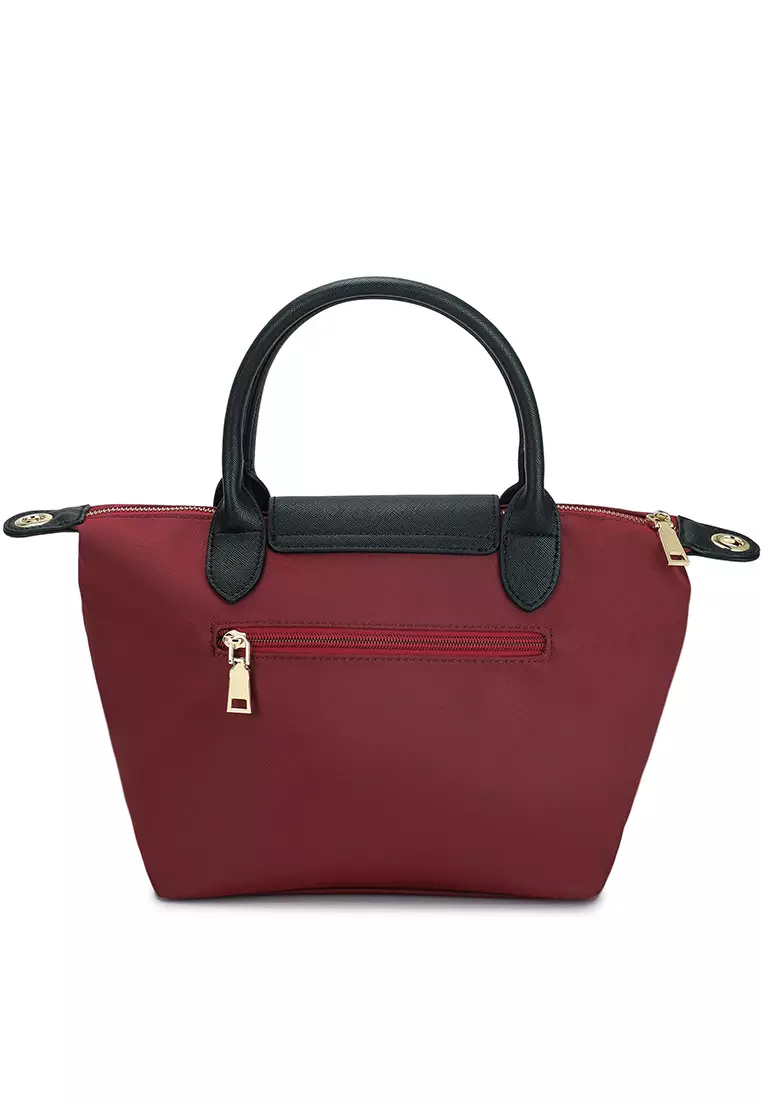 Premium Oxford Nylon Convertible Top Handle Bag
