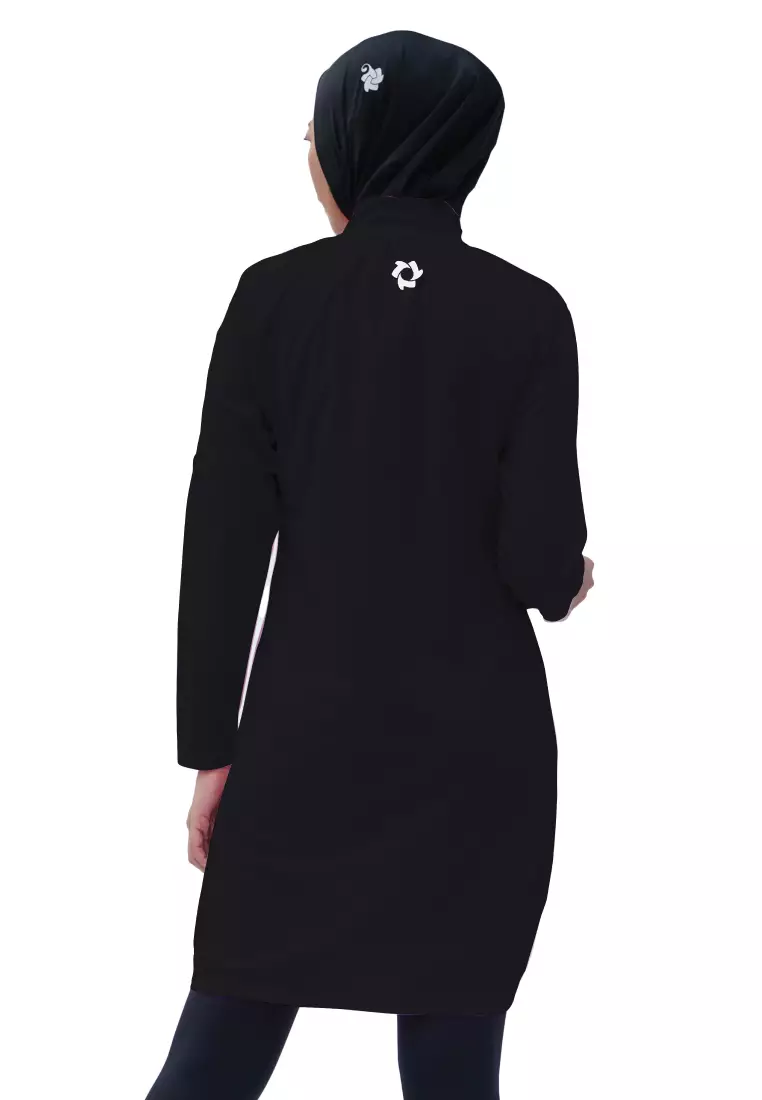 Tiento Aleeya Long Sleeve Dry Fit Basic Sporty Baju Kaos Olahraga Lengan Panjang Wanita Muslimah Remaja Dewasa Lari Gym Senam Yoga Tenis