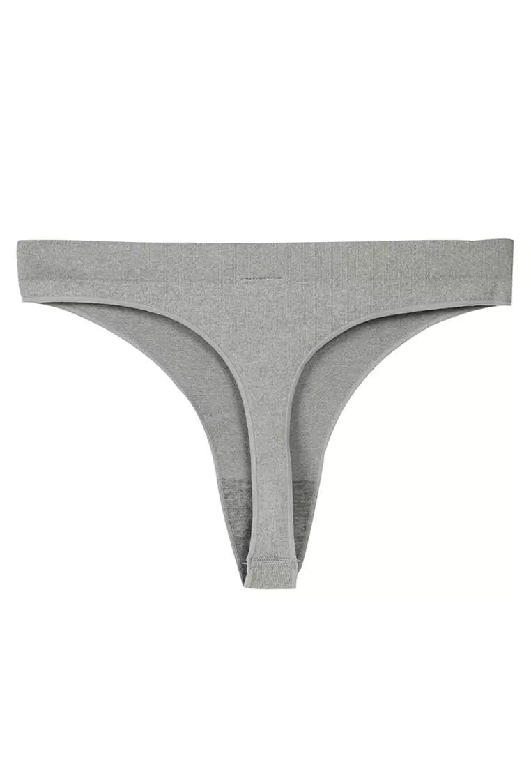 3 Pack Seamless High Cut G String Brief