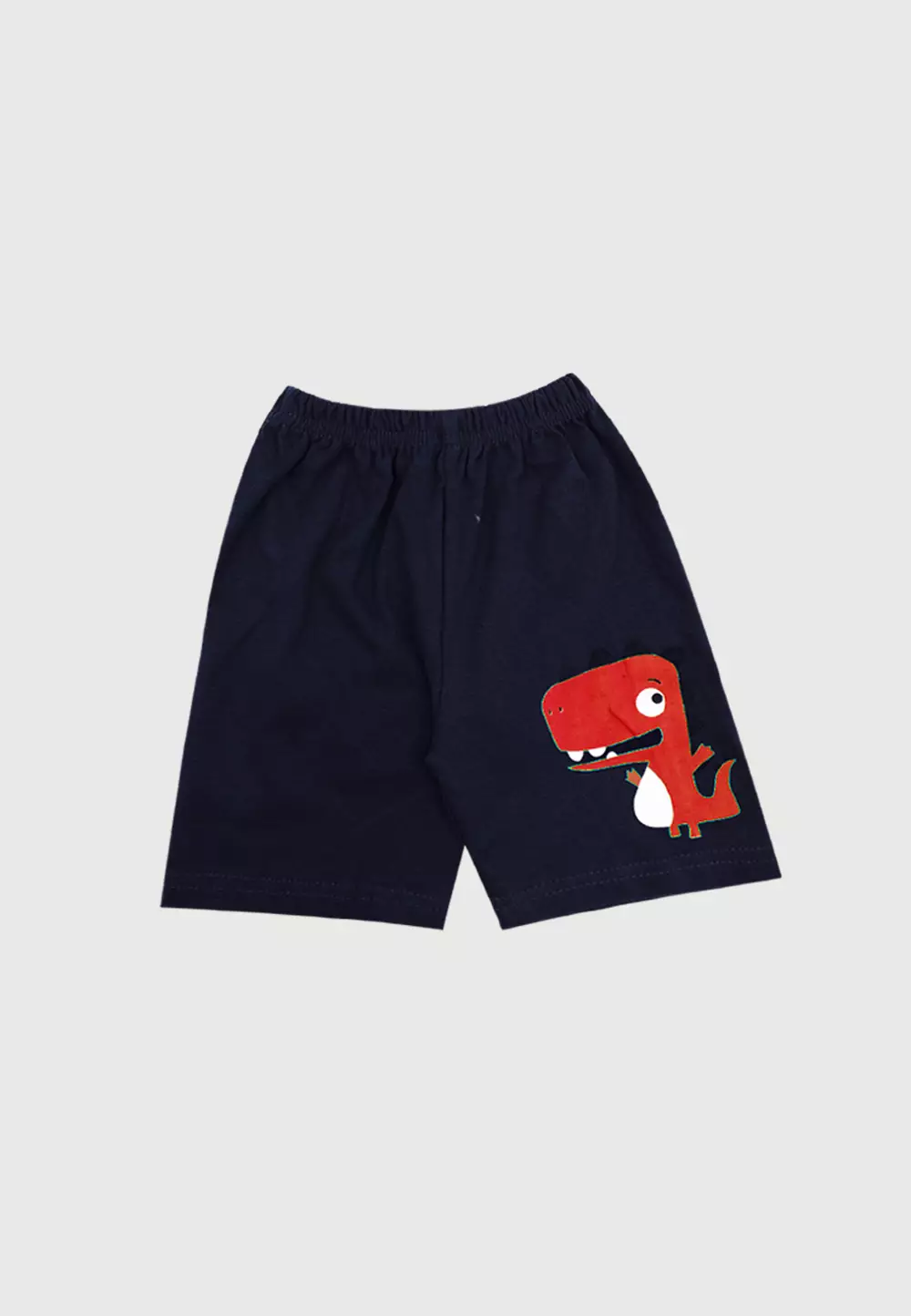 Wakakids Setelan Bayi Laki Laki Baju Singlet Anak Usia 12 Bulan Hingga 18 Bulan Set Celana Kaos Motif Dino 2955 Navy