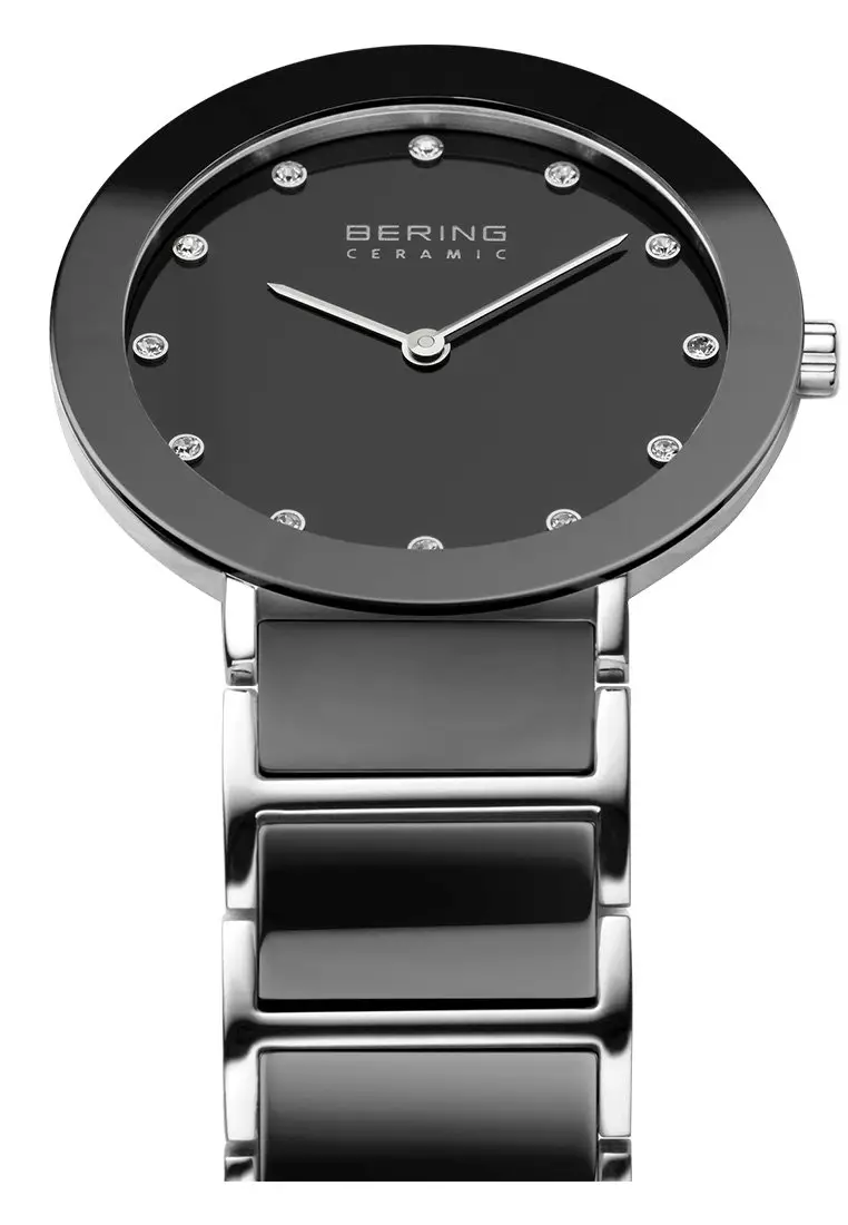 Bering black best sale ceramic ladies watch
