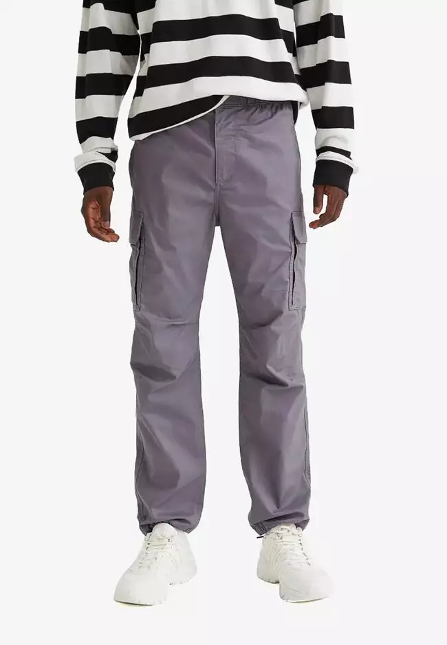 Buy H&M Regular Fit Ripstop Cargo Trousers 2024 Online