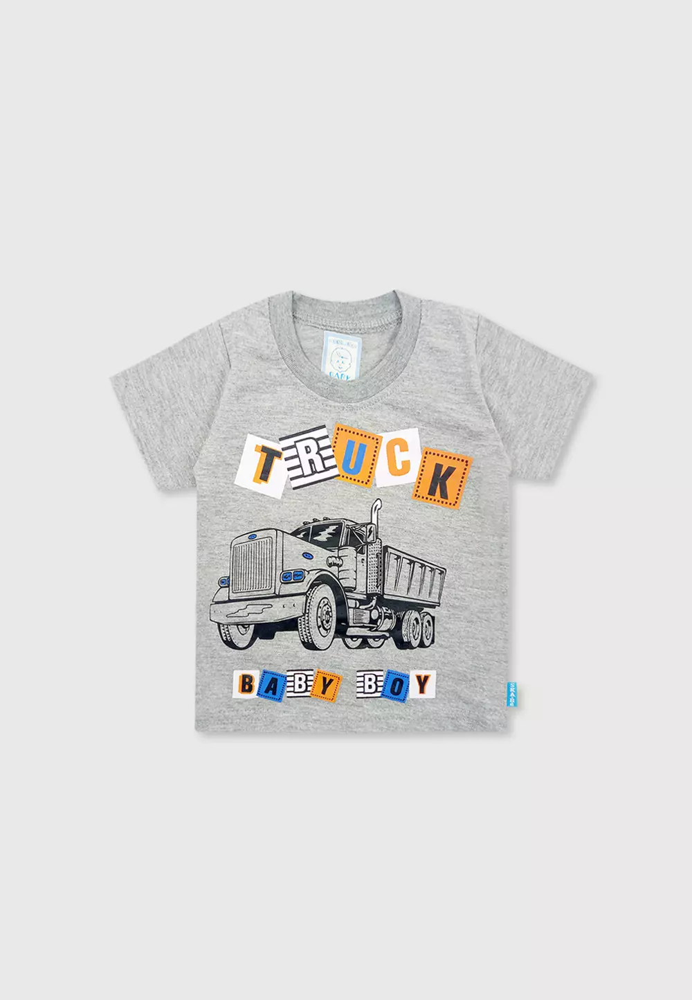 Wakakids Baju Bayi Anak Laki Laki Usia 6 Bulan Hingga 12 Bulan Setelan Celana Jeans Motif New York City 3423 Abu