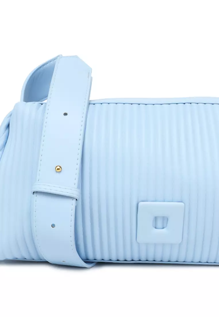 Blue Rectangular Crossbody Bag