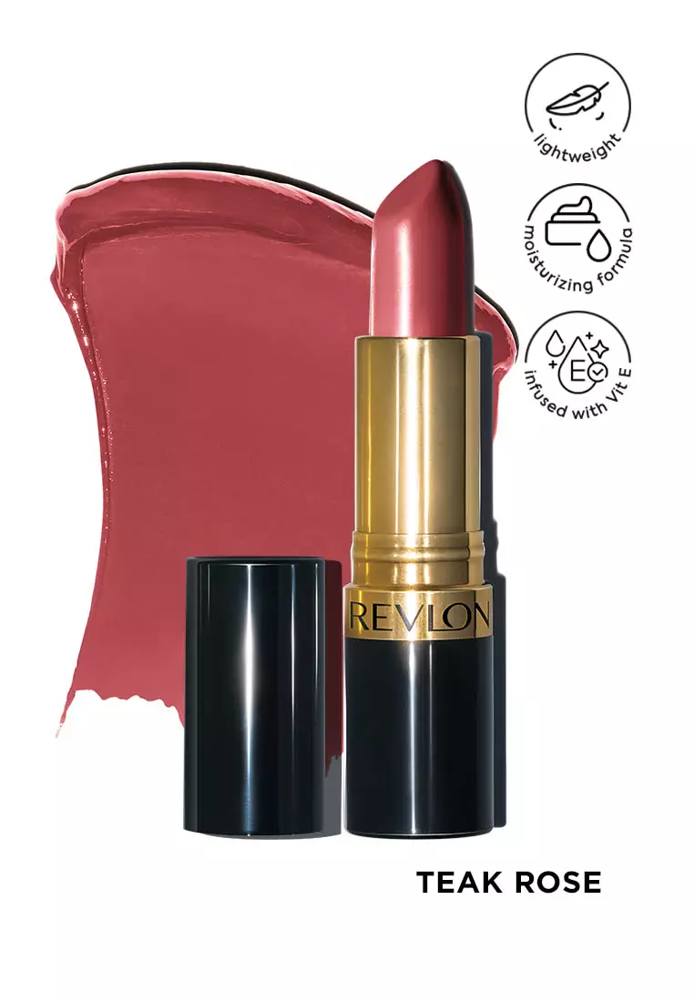 Discount on Revlon  shoes - SKU: Super Lustrous Creme Lipstick (Teak Rose)