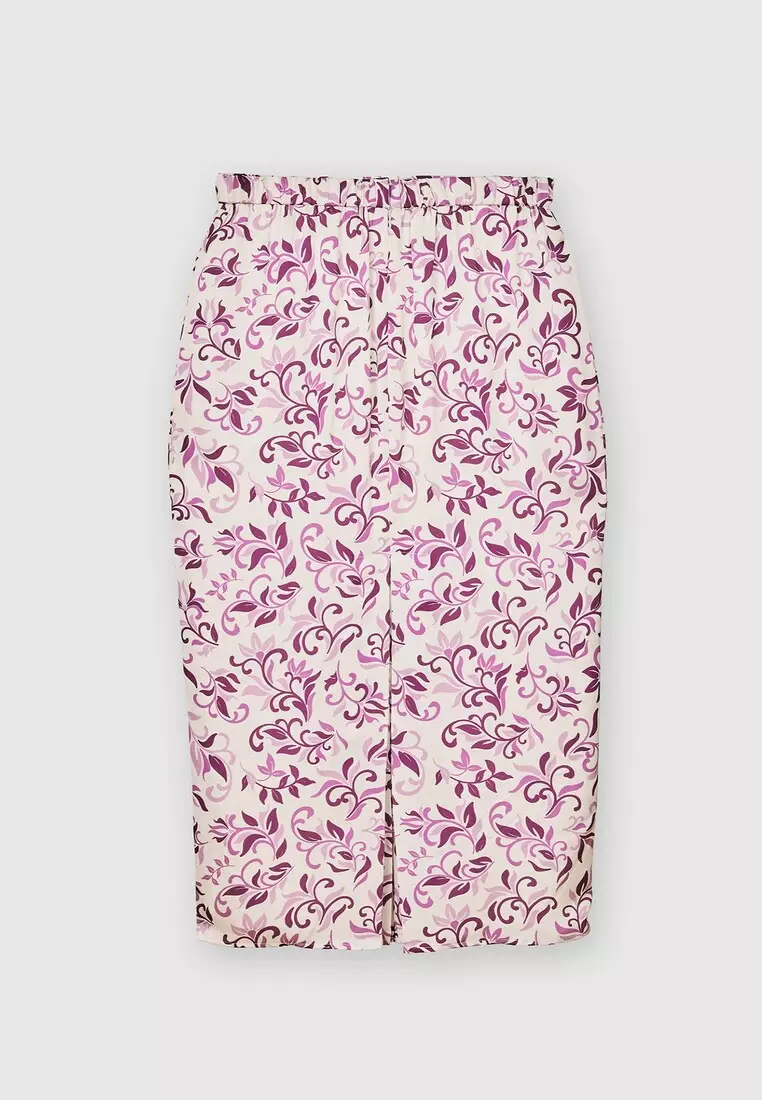 Buy MS. READ Ms. Read Printed Back Pleated Skirt 2024 Online | ZALORA