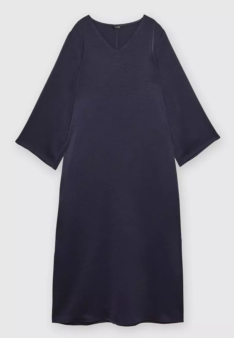 Buy MS. READ Ms. Read V-Neck Long Dress 2024 Online | ZALORA