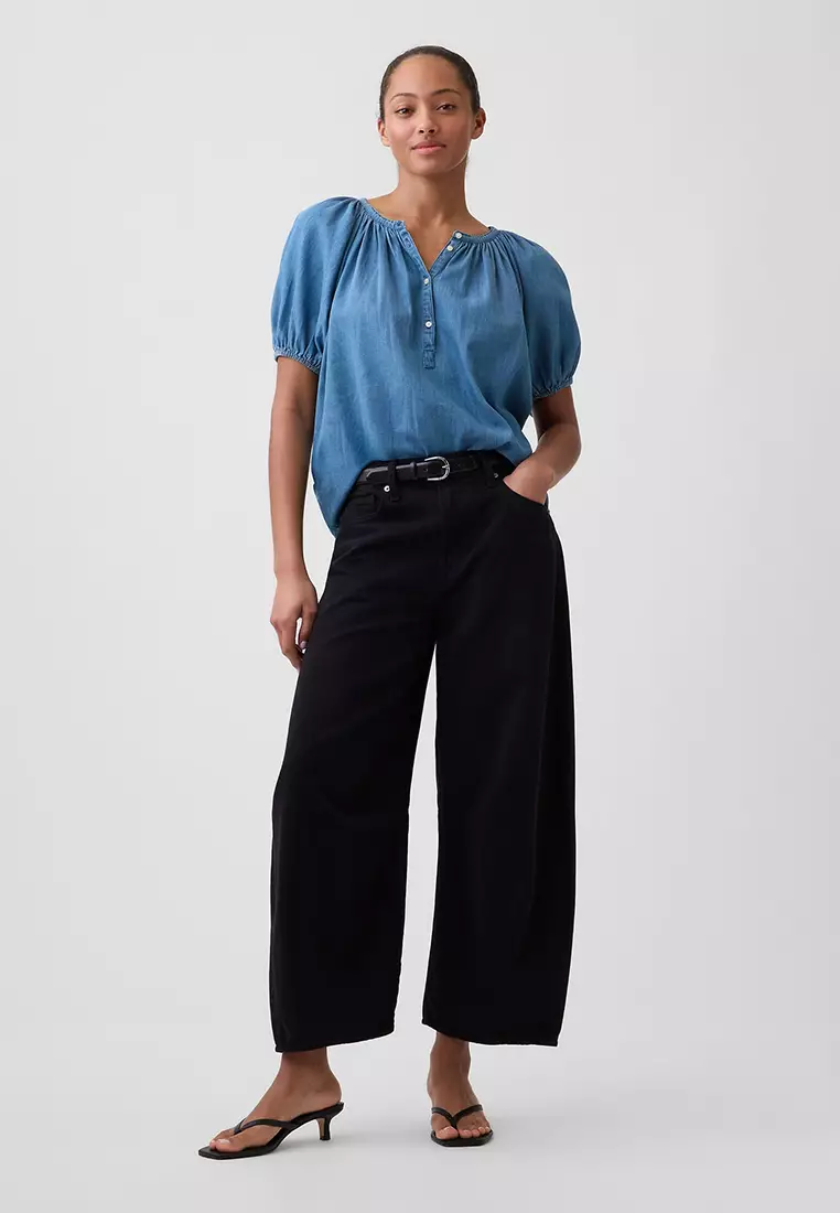 Puff Sleeves Top