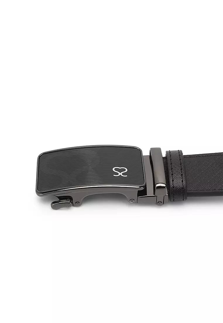 35mm Automatic Buckle Belt - Black