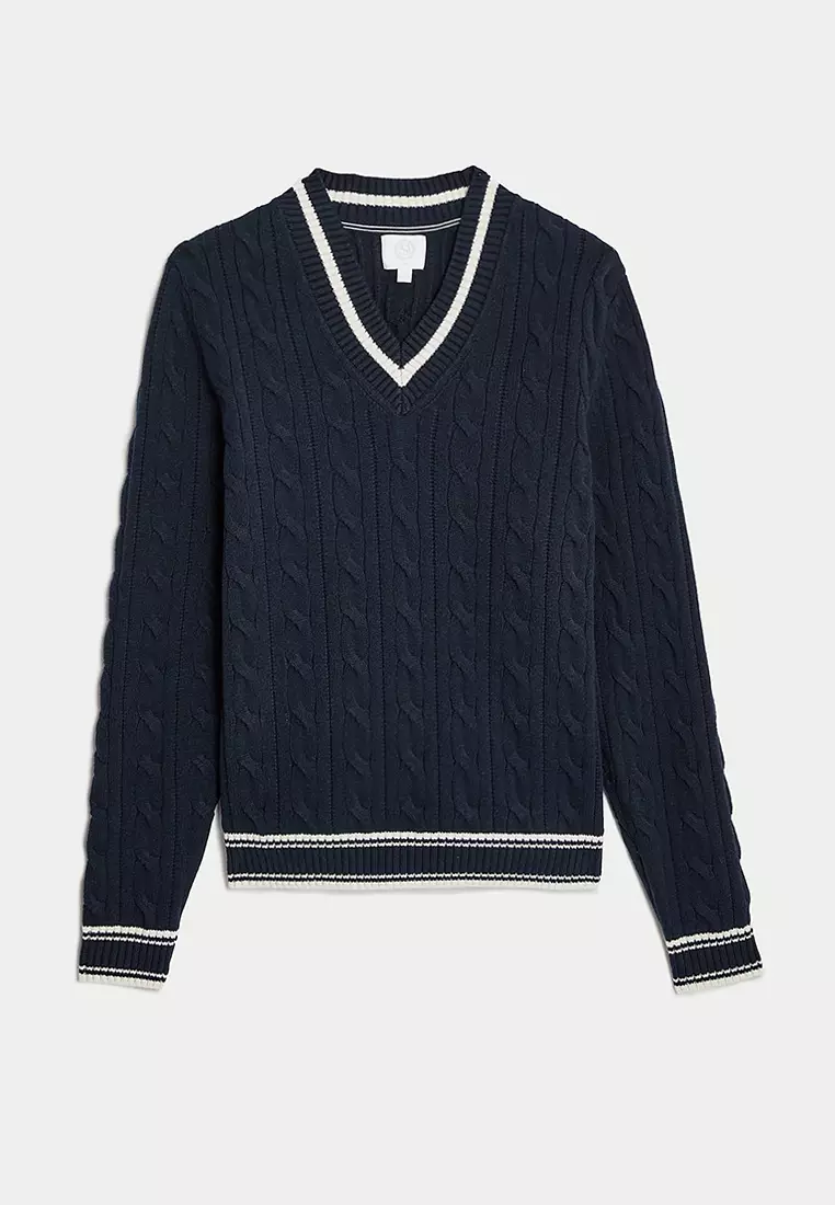 Cable Knit Jumper Marks And Spencer Mens Jumpers And Cardigans XXL