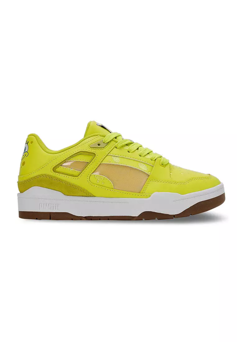 Puma slip ons top yellow