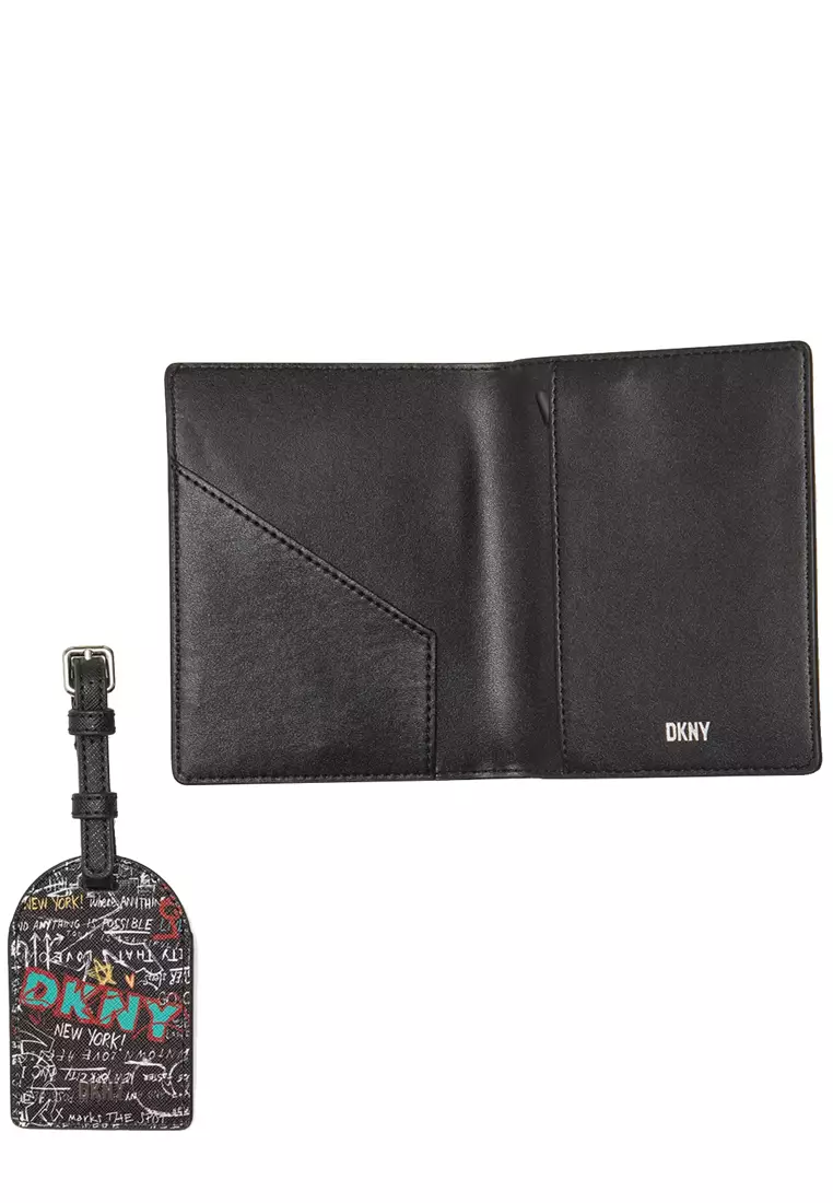 Buy DKNY DKNY Phoenix Travel Set 2 Pieces in Black Multi R23MIU93 2024