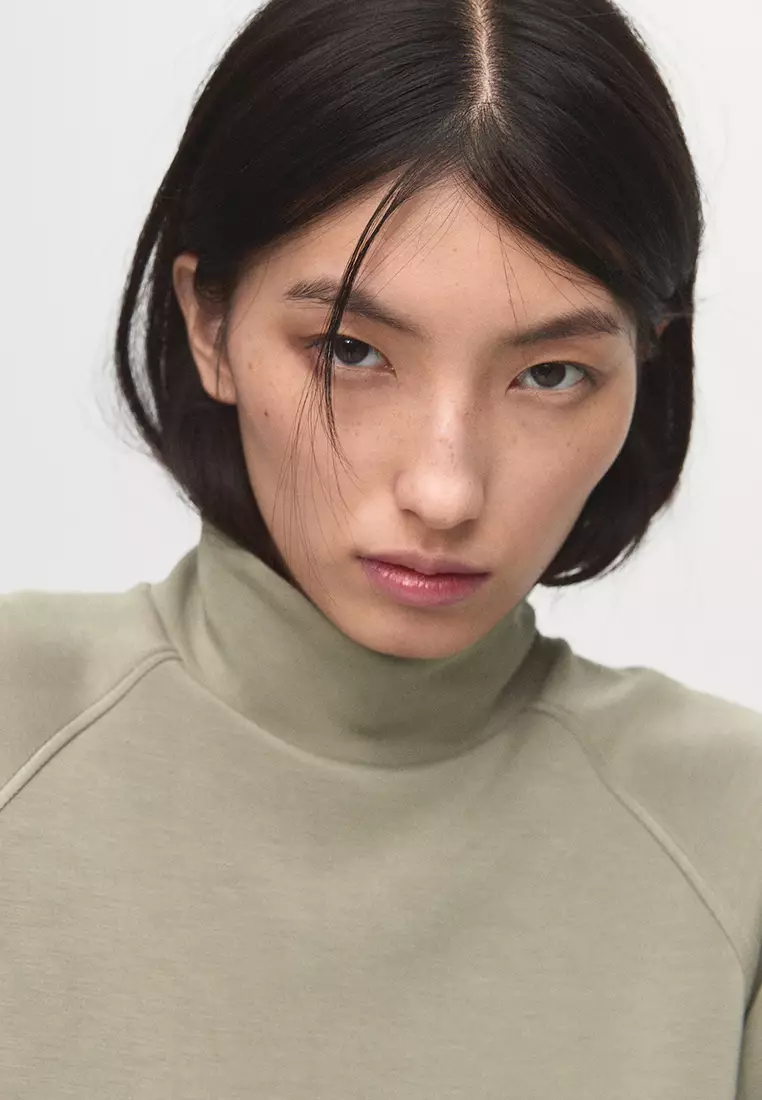 High Collar Sweatshirt