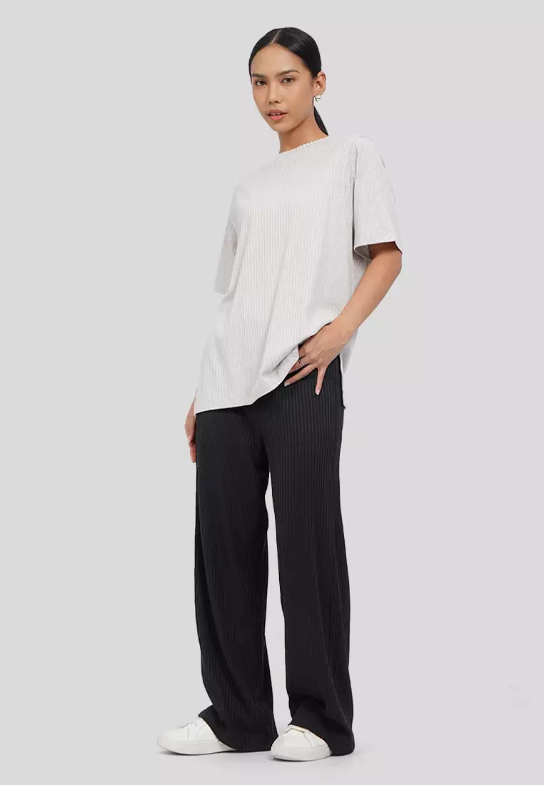 Oversized Rib T-Shirt