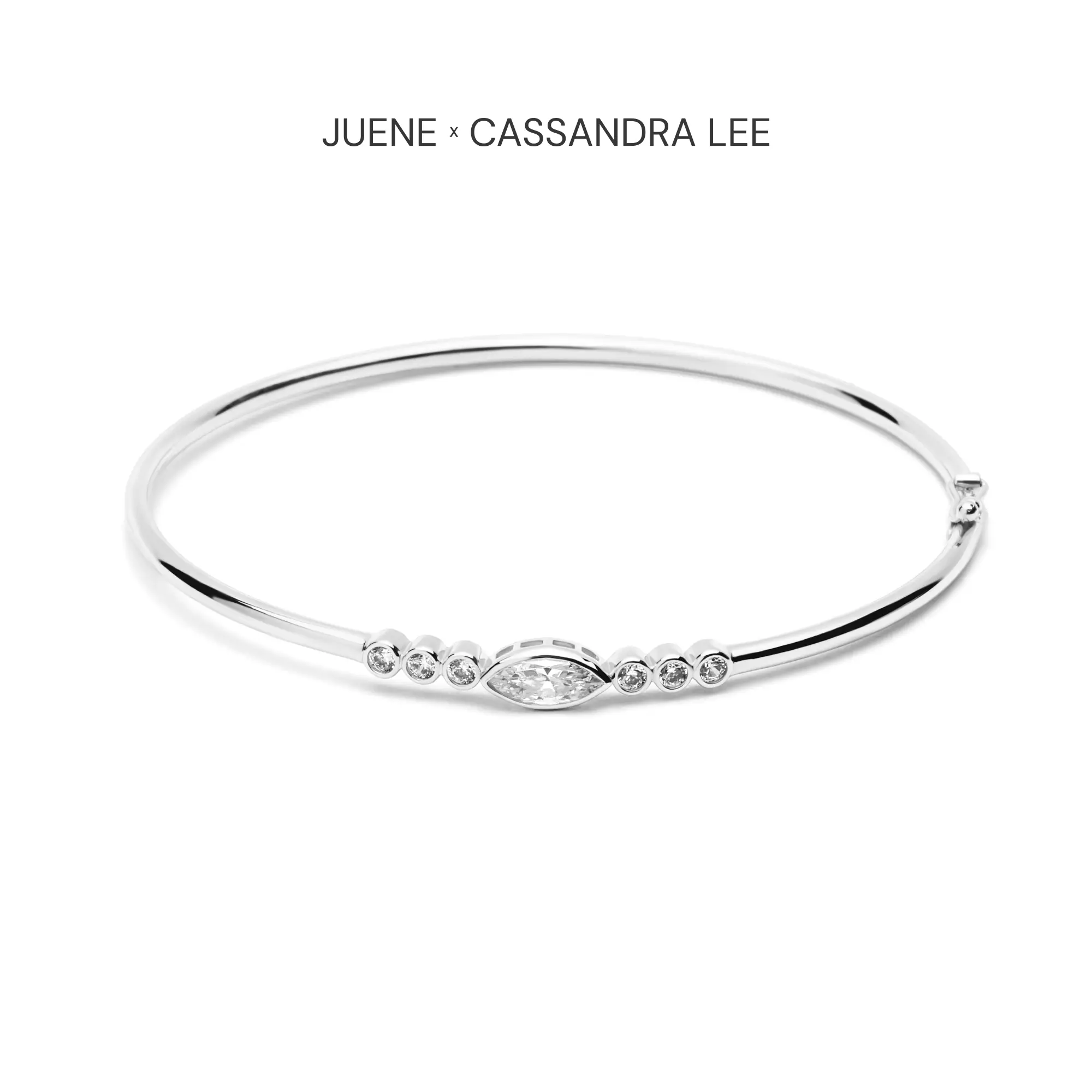 Gelang Emas 7k - Bliss Gold Bangle - Juene x Cassandra Lee Enchanted Collection - Juene Jewelry