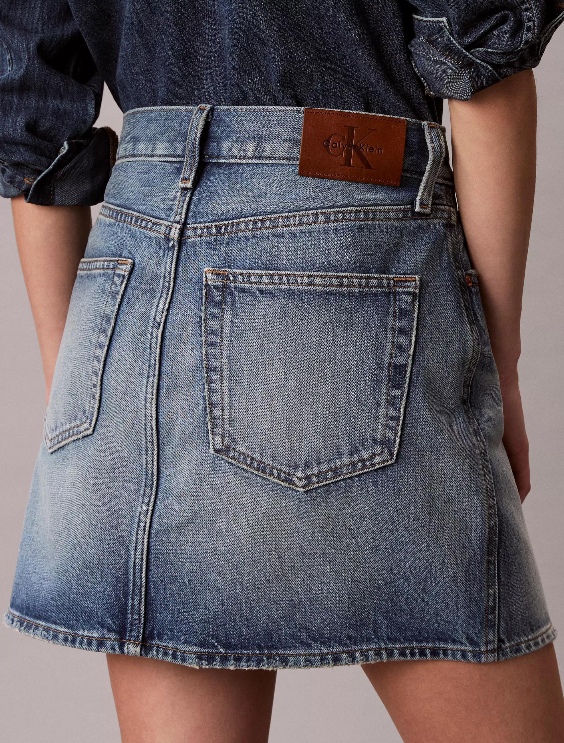 Calvin Klein - Denim Mini Skirt