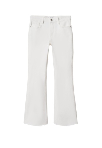 MANGO KIDS white Flared Jeans C1D16KA028BB6CGS_1