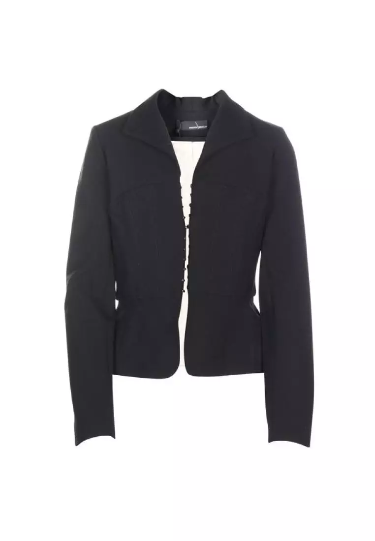 White discount designer blazer