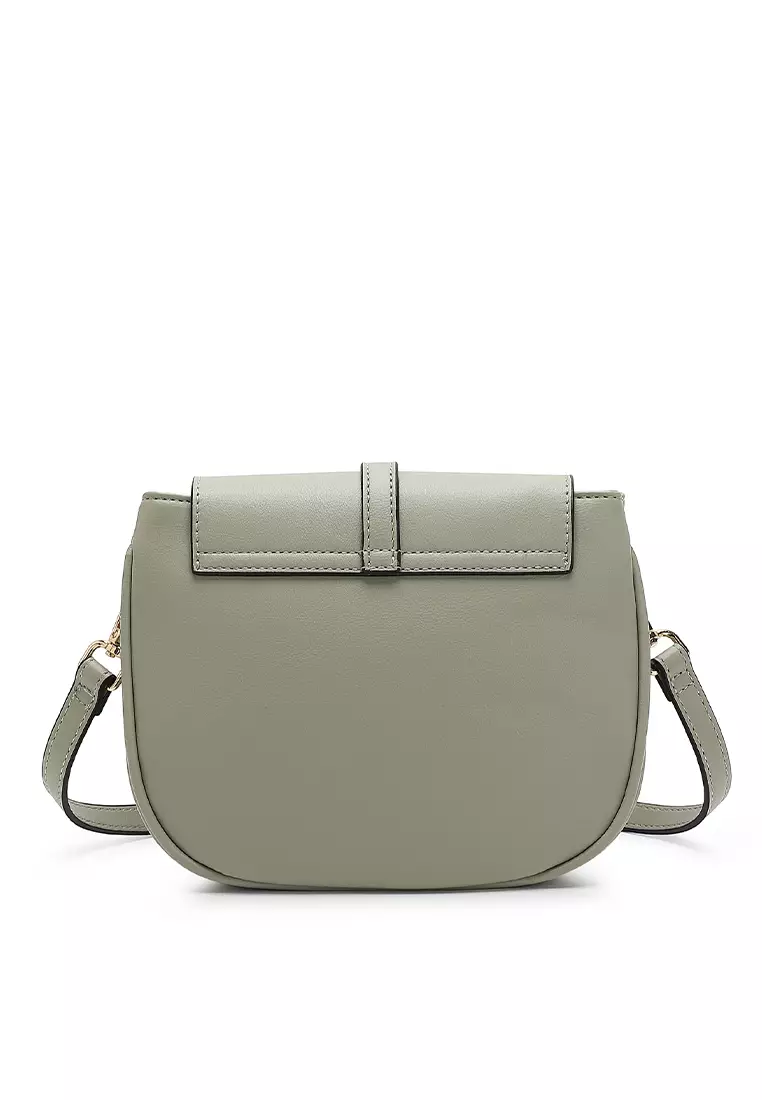 Women's Shoulder Sling Bag / Crossbody Bag (Tas Selempang Wanita Tas Bahu) - Hjau