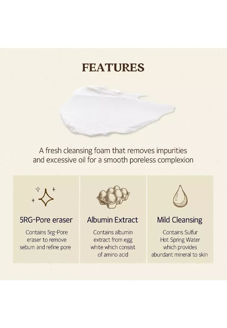 SKINFOOD - Egg White Perfect Pore Cleansing Foam