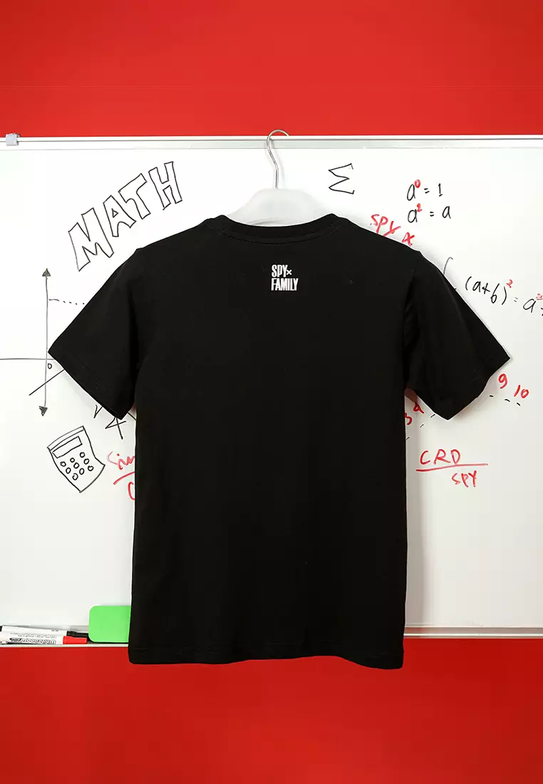 Cressida X SpyxFamily Kaos Kids Boy Black - YB244H