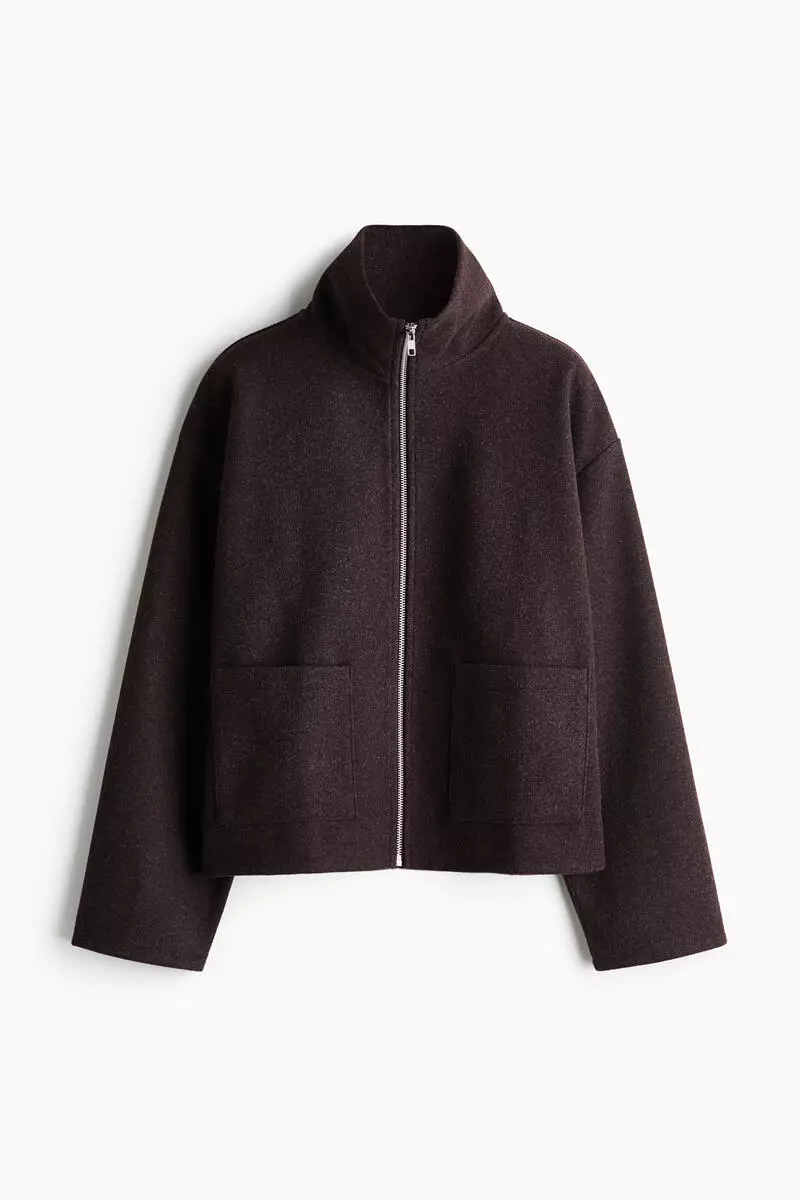 Zip-through sweatshirt