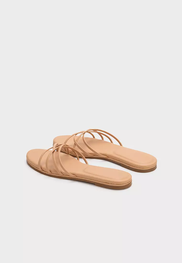 MULTI-STRAP FLAT SLIDES WITH CLOUDFOAM INSOLE