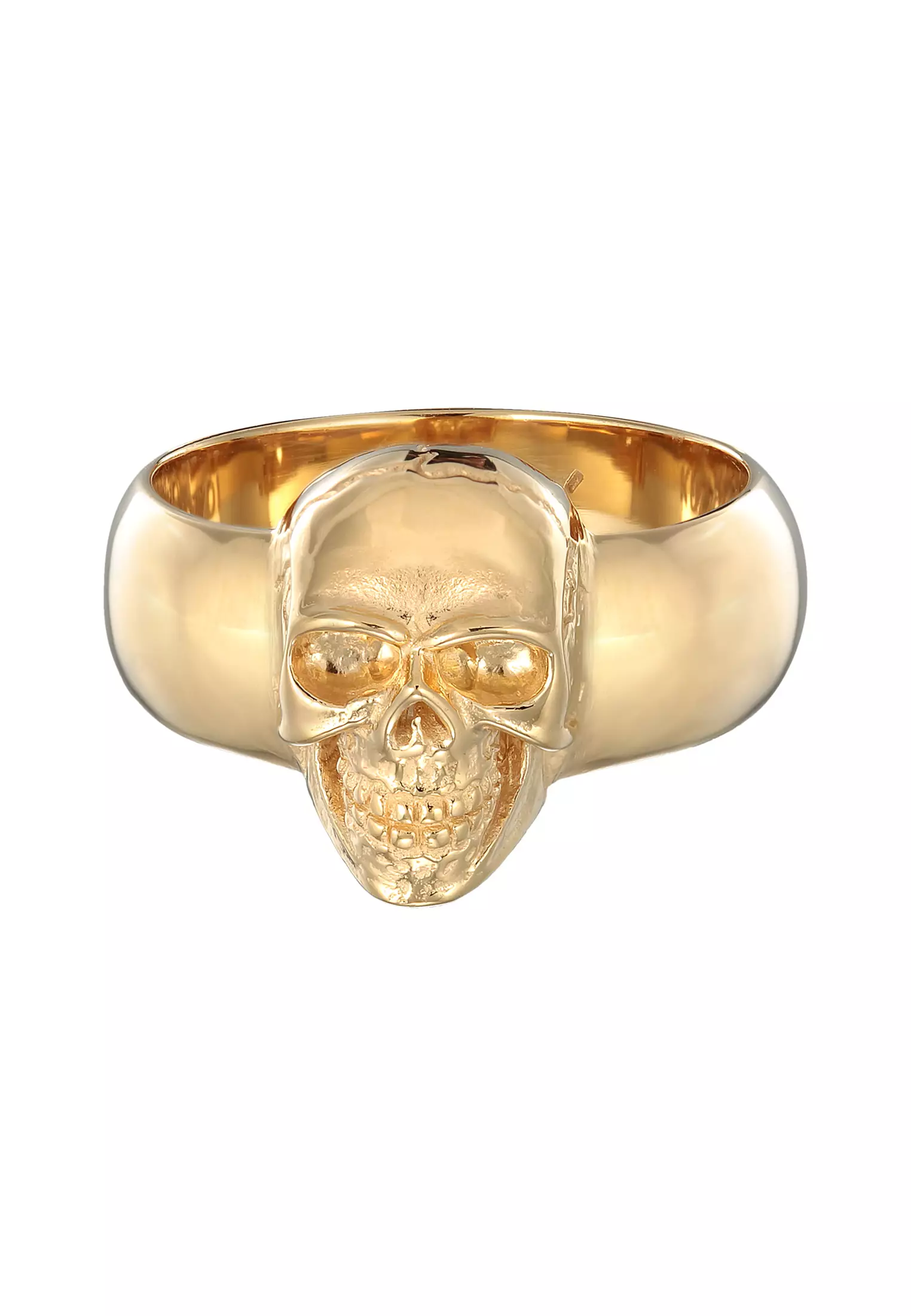 Gold plated deals skull ring