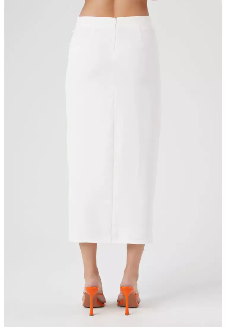 Mid length skirts forever 21 outlet