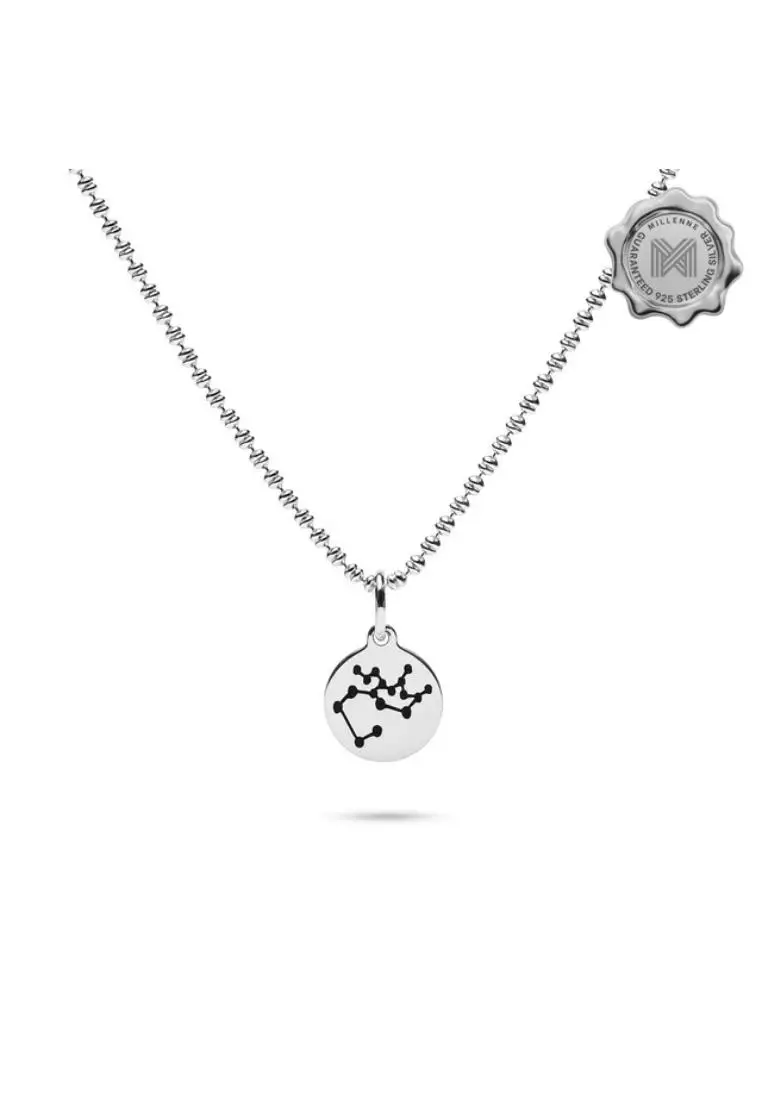 Match The Stars Sagittarius Celestial Constellation Silver Pendant with 925 Sterling Silver