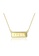 MATCH gold Premium S925 letter Golden Necklace 2824DAC354D2FCGS_1